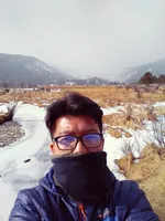 Me selfie at Estes Park, Colorado, USA